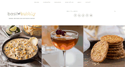Desktop Screenshot of basilandbubbly.com