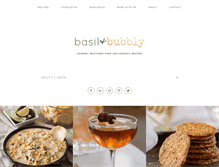 Tablet Screenshot of basilandbubbly.com